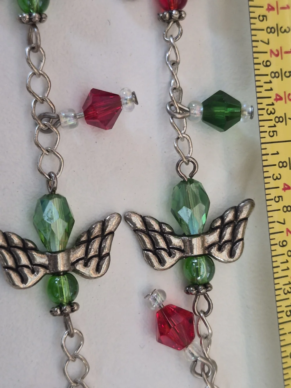 Pair of 2 Best Friend Angel Heart Toggle Friendship Btacelets